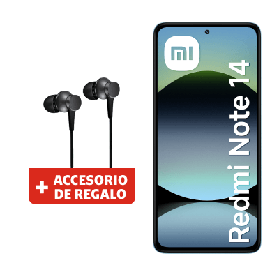 Redmi Note 14 256GB Azul + Headphones